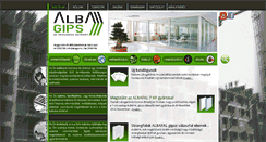 Desktop Screenshot of albagips.hu